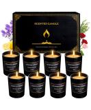 Kristen Fragrance Candles Gift Set for Women - 8-Pack Natural Soy Wax Aromatherapy Candles for Home | Ideal Birthday Christmas & Thanksgiving Gifts - Buy Online on GoSupps.com