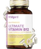 Wellgard Vegan Vitamin B12 High Strength Supplement - Folic Acid, Vitamin B6 & D3 - Made in UK - Buy Online on GoSupps.com