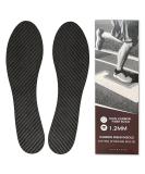 1.2mm Hard Toe Carbon Fiber Insoles - Rigid Foot Support for Hallux Rigidus & Morton's Toe | Men's 11.5 & Women's 12.5 - International Shipping Available - Buy Online on GoSupps.com