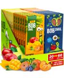 Snacks Variety Pack for Kids Adults - 20 Bulk Healthy Fruit Roll Up Individual Packs of 3 for Kids Adults with Natural Apple Mango Blueberry Persimmon Gluten-Free Vegan Low Carb Fruit Bar No Sugar BERRIES MIX - Buy Online on GoSupps.com