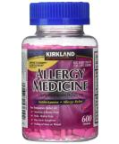 Diphenhydramine HCI 25mg - Kirkland Allergy Medicine Antihistamine - 600 Count (Generic Benadryl Alternative) - Buy Online on GoSupps.com