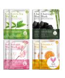 mercham 8 Pcs Sheet Face Mask Pure Natural Plant Extracts Hydrating Moisturizing Deep Cleansing Pores Nourishing Anti-aging Sheet Masks Multipack for All Skin Types Face Masks Skincare - Buy Online on GoSupps.com
