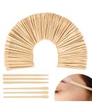 Aneco 800 Wooden Wax Sticks - 3.5 Inch Wax Spatulas for Hair & Eyebrow Removal | Craft & Beauty Applicator - Buy Online on GoSupps.com