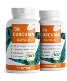 Bio Curcuma Capsules 730x | 700 mg Organic Curcumin with Black Pepper - Family Pack 2x365 Capsules - Buy Online on GoSupps.com
