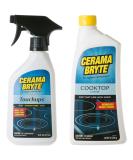 Cerama Bryte Glass-Ceramic Cooktop Cleaning Combo - Cooktop Cleaner 28oz with Touchups Spray 16oz - Buy Online on GoSupps.com