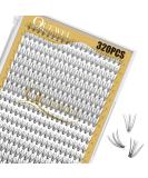 Buy Individual Eyelashes - 320 pcs 10D & 20D C-Mix 9-16mm - Reusable Cluster Lashes for Stunning Eyes - Buy Online on GoSupps.com