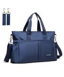 Royalfair Baby Diaper Pocket - Travel Messenger Bag with Insulating Bag & Hook Navy Blue (40 x 28 x 12.8 cm) - Perfect for International Shipping - Buy Online on GoSupps.com
