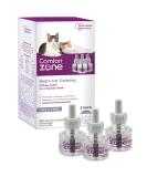 Comfort Zone Multi-Cat Diffuser Refills - 3 Pack | Veterinarian Recommended Solution for Peaceful Home, Stop Cat Fighting, Spraying & Scratching - Buy Online on GoSupps.com
