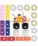 Buy Acupressure Bracelet for Nausea Relief | 8 Pairs Anti-Nausea Bands & Massage Rings for Adults & Kids - No Side Effects | Ideal for Travel Pregnancy & Motion Sickness - Buy Online on GoSupps.com