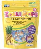 Zollipops Pineapple Clean Teeth Pops - 3.1 oz Natural Dental Treats - Buy Online on GoSupps.com