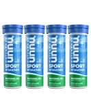 Nuun Sport Watermelon Electrolyte Drink Tablets, 10 Count (Pack of 4) - Buy Online on GoSupps.com