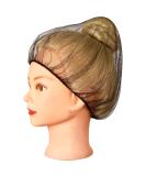 Nylon Hair Net Black 24inch  Durable Hair Nets Food Service. 100Pcs Disposable Hairnets for Sleeping/Equestrian/Commercial/for Women & Men. - Buy Online on GoSupps.com
