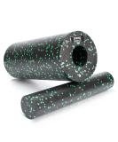 Buy Core Balance 2 in 1 Fascia Roll - Deep Tissue Massage & Back Pain Relief - Perfect for Fitness & Yoga at Home - Aquamarine 33x15 cm & 33x6 cm - Buy Online on GoSupps.com