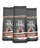Der-Franz Chocolate Coffee Blend - Arabica and Robusta Beans - 3 x 500g Packs - Buy Online on GoSupps.com