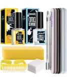 Teenitor Cuticle Remover Kit - Complete Nail Care Set with Cuticle Oil File Buffer & Pusher | Milk & Honey | International Shipping - Buy Online on GoSupps.com