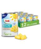 Dole Canned Pineapple Tidbits in 100% Fruit Juice 20 Oz 12 Count 20 Ounce (Pack of 12) - Buy Online on GoSupps.com