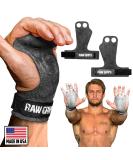JerkFit RAW Grips 2 Finger Leather Hand Grips | Full Palm Protection for Weightlifting, Calisthenics, Pull Ups, WODs | Prevent Rips & Blisters | Large Size - Buy Online on GoSupps.com