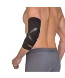 Copper Fit Pro Series Performance Compression Elbow Sleeve Large Black with Copper Trim - Buy Online on GoSupps.com