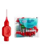 TEPE Interdental Brushes Original RED 0.5 mm 25 pieces Red/Getaway Solid Color (Getaway Solids) 25 pieces (1 pack) - Buy Online on GoSupps.com