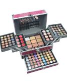Pure Four Professional 132 Colors Eyeshadow & Lip Gloss Palette Makeup Kit | Versatile for Professionals & Personal Use - Buy Online on GoSupps.com