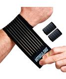 2 Pack Tennis Wrist Support Wrist Bands for Working Out Adjustable Carpal Tunnel Wrist Brace Lightweight Wrist Wraps Sweat Wristband Support for Men Suitable for Various Fitness Sports Occasions - Buy Online on GoSupps.com