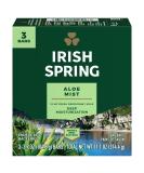 Irish Spring Aloe Deodorant Soap Bar - 3 Count with Aloe Vera - Buy Online on GoSupps.com