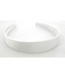 2.5cm White Satin Covered Alice Band Head Band Hair Accessory Multicoloured - Buy Online on GoSupps.com