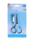 Baby Manicure Set - Scissors and Nail Clippers in Blue | Shop Now - Buy Online on GoSupps.com