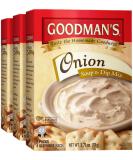 Goodman's Onion Soup & Dip Mix KFP 2.75 Oz (Pack of 3) - Flavorful Onion Seasoning - Buy Online on GoSupps.com