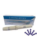 Lancing Device with 100 Lancets for Diabetes Blood Testing - Non-Diabetic Option - Buy Online on GoSupps.com