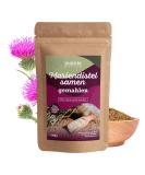 Mary -thistula seeds (500g) Monte Nativo |Mary thistle tea |Vegan |Bake and cook |Gluten -free baking and cooking |Milk Thistle |Silybum Marianum |Detoxification cure Marie distula 500 g (1 Pack) - Buy Online on GoSupps.com