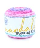 Lion Brand Yarn Mandala Sparkle Draco - 1 Pack | Vibrant Color Gradient Yarn - Buy Online on GoSupps.com
