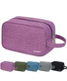 Travel Toiletry Wash Bag for Women Traveling Dopp Kit Makeup Bag Organizer for Toiletries Accessories Cosmetics (Purple) A-purple - Buy Online on GoSupps.com
