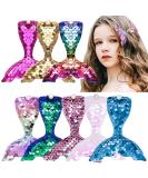 Shullin 8-Piece Multi-Colored Glitter Hair Clips Set for Kids | Stylish Hair Jewelry for Babies & Girls - Buy Online on GoSupps.com