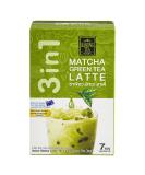 Ranong Tea 3 in 1 Matcha Green Tea Latte Instant Thai Mix (7 x Sachets) 161g - Buy Online on GoSupps.com