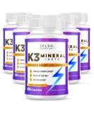 K3 Mineral Weight Loss Pills (5 Pack) - Keto-Friendly Supplement for Men & Women | 5 Months Supply of K3 Salt Vitamin & Mineral Capsules - Buy Online on GoSupps.com