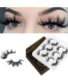 6-Pair 25mm Wispy Volume False Eyelashes Set - Miss Kiss QUEEN | Natural Look Fake Mink Lashes for Women - Soft, Lightweight, and Reusable - Buy Online on GoSupps.com