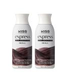 Kiss Express Semi-Permanent Hair Color 100mL (3.5 US fl.oz) (2 Count Black) Black 3.5 Fl Oz (Pack of 2) - Buy Online on GoSupps.com