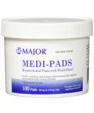 Major Medi-Pads 100 Ct. Jar - Compare to Tucks | Hemorrhoid Relief Pads - Buy Online on GoSupps.com