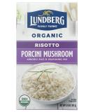 Lundberg Family Farms Traditional Italian Risotto Porcini Mushroom - 5.9 oz | Non-GMO, Gluten-Free, USDA Organic | Convenient Side Dish | 20 Min Cook Time - Buy Online on GoSupps.com