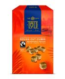 Tate and Lyle Fairtrade Demerara Rough Cut Sugar Cubes 1kg - Premium Quality Sweetener - Buy Online on GoSupps.com