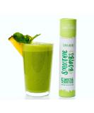 Smoothie Bombs Blender Boosters -Super Greens Mix, Matcha, Spirulina Organic Superfoods ingredients, Gluten-Free, Vegan, 5 Bombs Per Tube - Buy Online on GoSupps.com