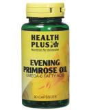 Health Plus Evening Primrose Oil 500mg Omega-6 Supplement - 90 Capsules - Buy Online on GoSupps.com