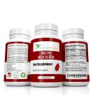 Iron Booster - Iron Supplement for Women - Helps Boost Red Blood Cell Production with Slow Release Non Constipating Ferrous Iron Pills for Women - Best Iron Supplements for Anemia - Raw Iron Vitamins - Buy Online on GoSupps.com