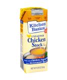 Kitchen Basics Unsalted Chicken Stock 8.25 oz Carton (Pack of 12) - 8.25 Fl Oz x 12 Pack - Buy Online on GoSupps.com