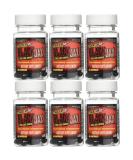 Black Jax Good Luck Energy Extreme Energizer - 120 Capsules Dietary Supplement (6 Bottles) - International Shipping Available - Buy Online on GoSupps.com