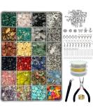 Xmada Jewelry Making Kit - 1587 PCS Beads & Supplies for Girls and Adults - Crystal Beads, Plier, Wire, Hooks, Ring, Bracelet Making Set - Buy Online on GoSupps.com