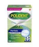 Polident Partials Denture Cleaning Tablets - Triple Fresh Mint 84 Count | Effective Stain Removal & Odor Control | Buy Online for Fast International Shipping - Buy Online on GoSupps.com