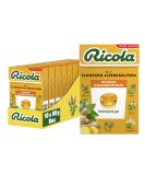 Buy Ricola Ginger Orange Mint Candies - Sugar-Free Swiss Herbal Candy (10 Pack 50g Each) - Vegan with 13 Alpine Herbs - Buy Online on GoSupps.com