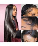 Lipai 26 Inch Brazilian Virgin Human Hair Lace Front Wig - Pre Plucked Natural Hairline, 180% Density, HD Transparent Lace Frontal, Glueless, for Black Women - Buy Online on GoSupps.com